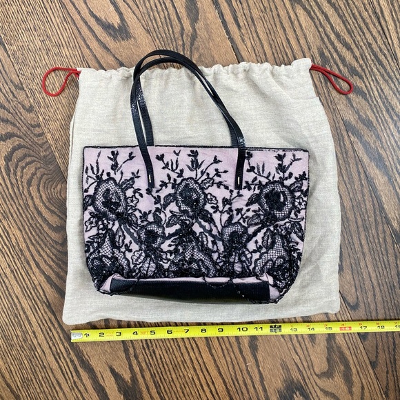 Vintage Valentino Garavani Beaded Lace Tote - Picture 9 of 15